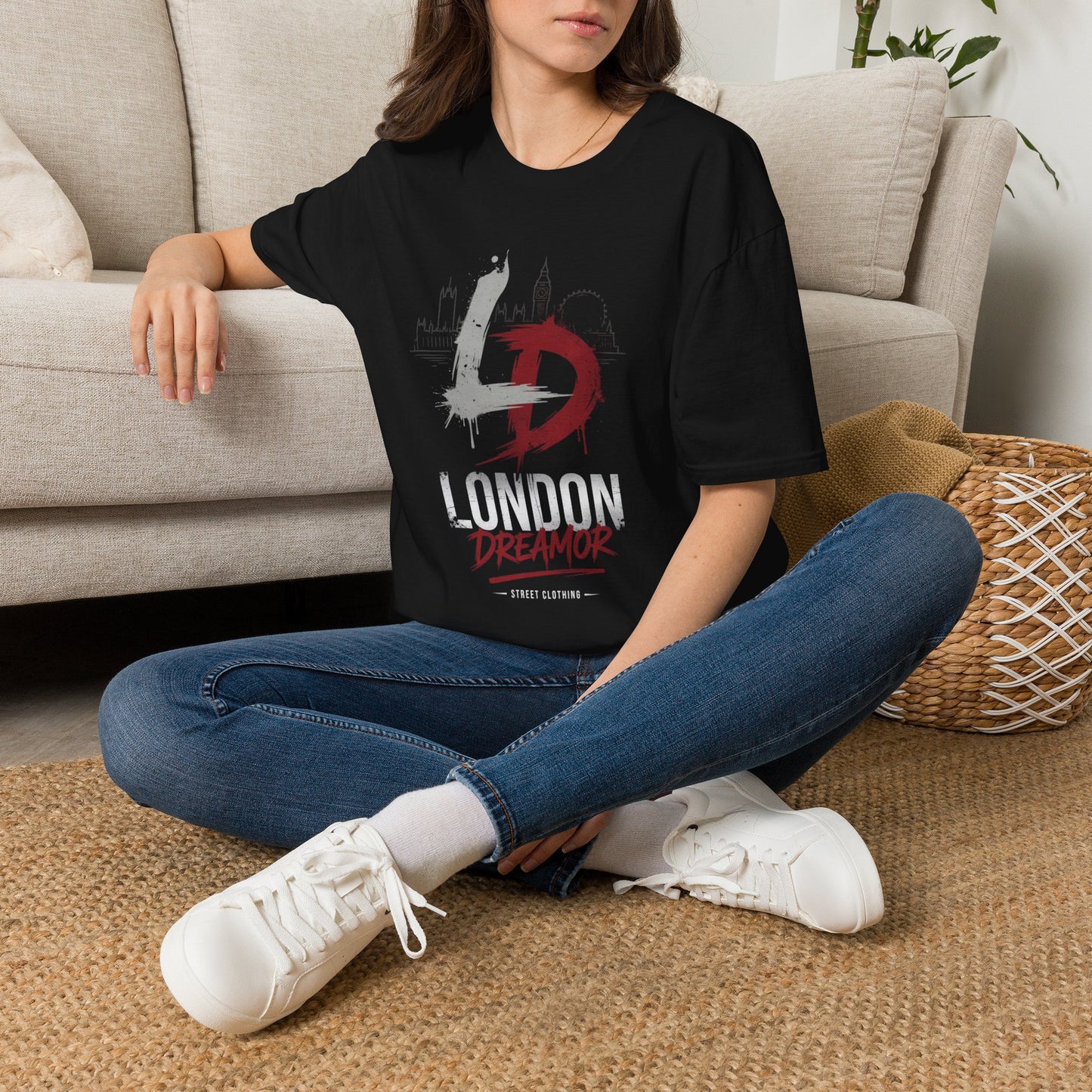 London Dreamer T‑Shirt — L/D Logo Graphic Tee