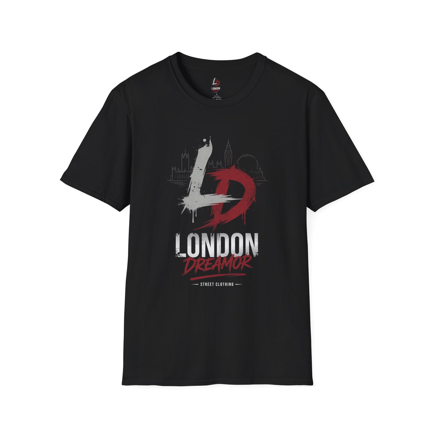 London Dreamer T‑Shirt — L/D Logo Graphic Tee