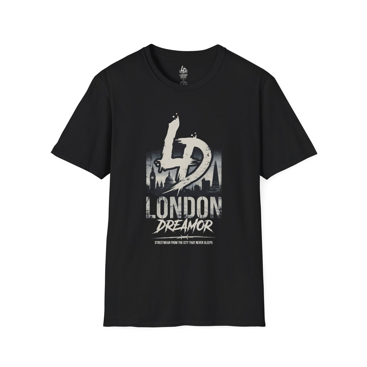 London Dreamer Graphic T-Shirt — 4D Skyline Logo