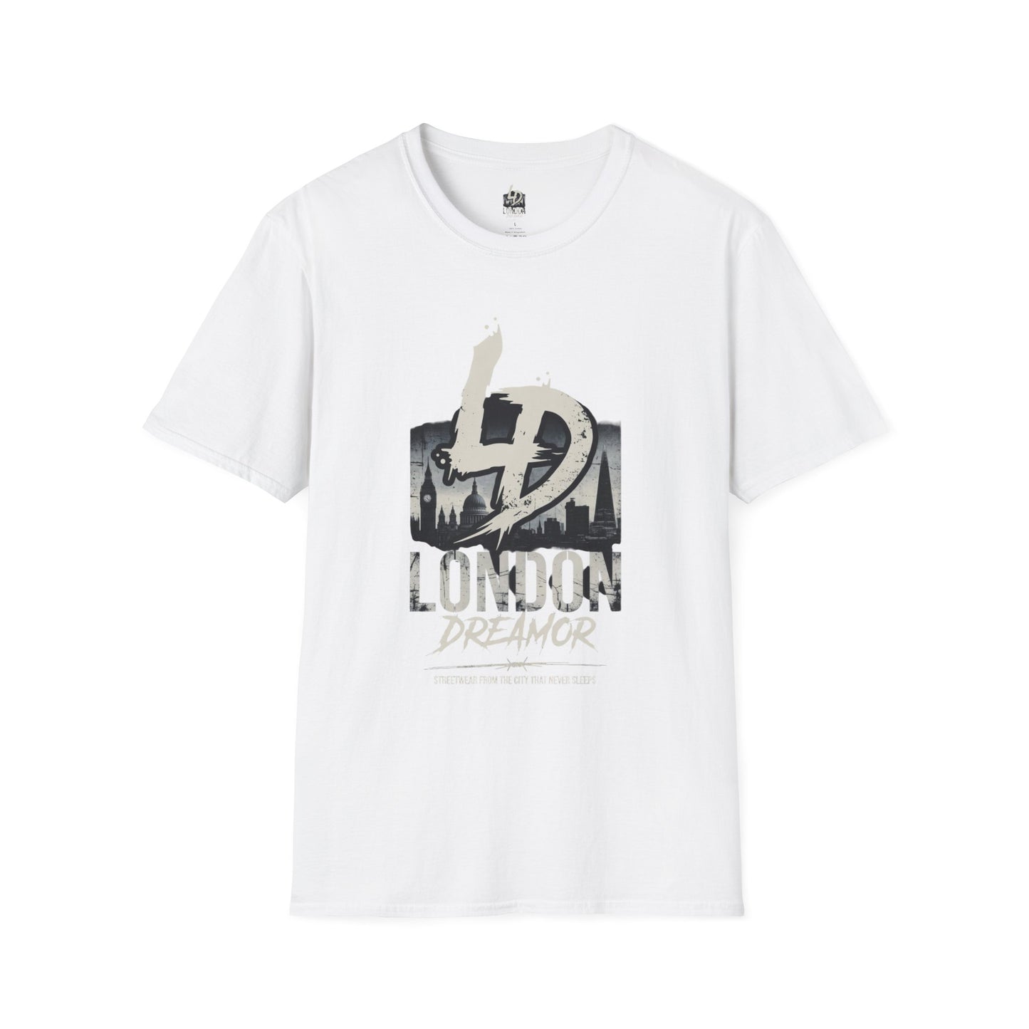 London Dreamer Graphic T-Shirt — 4D Skyline Logo