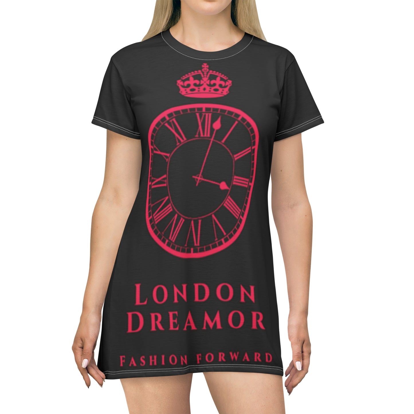 LONDON DREAMOR Fashion Forward T-Shirt Dress