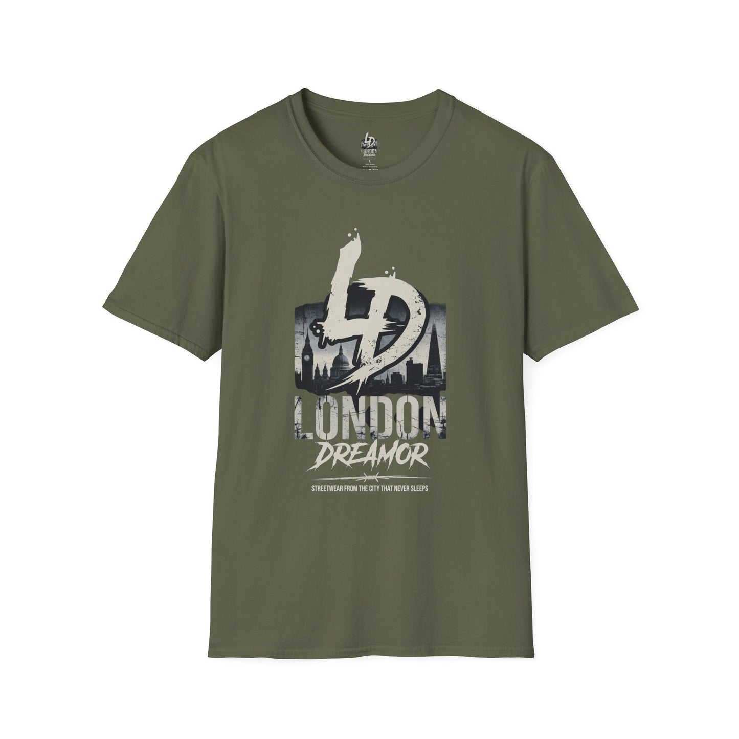London Dreamer Graphic T-Shirt — 4D Skyline Logo