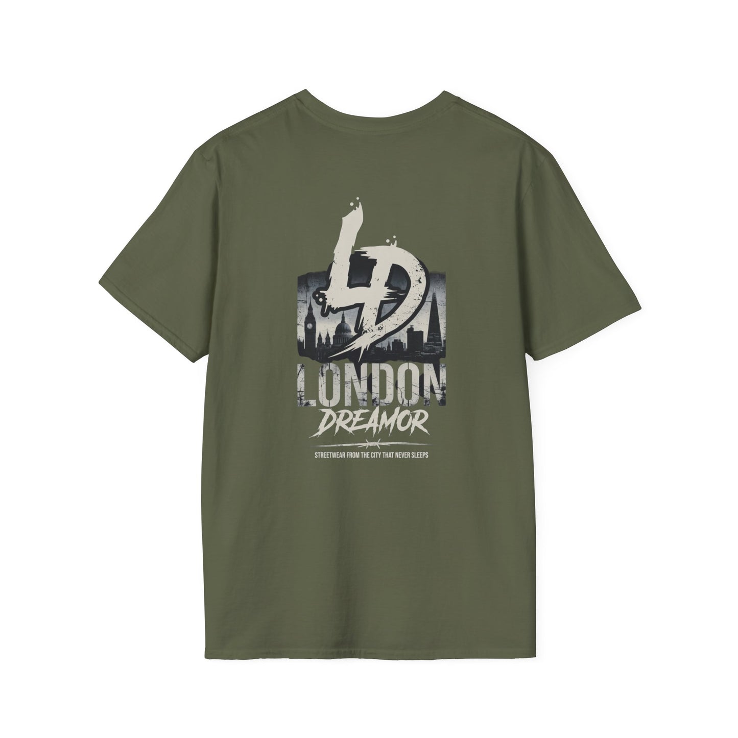 London Dreamer Graphic T-Shirt — 4D Skyline Logo