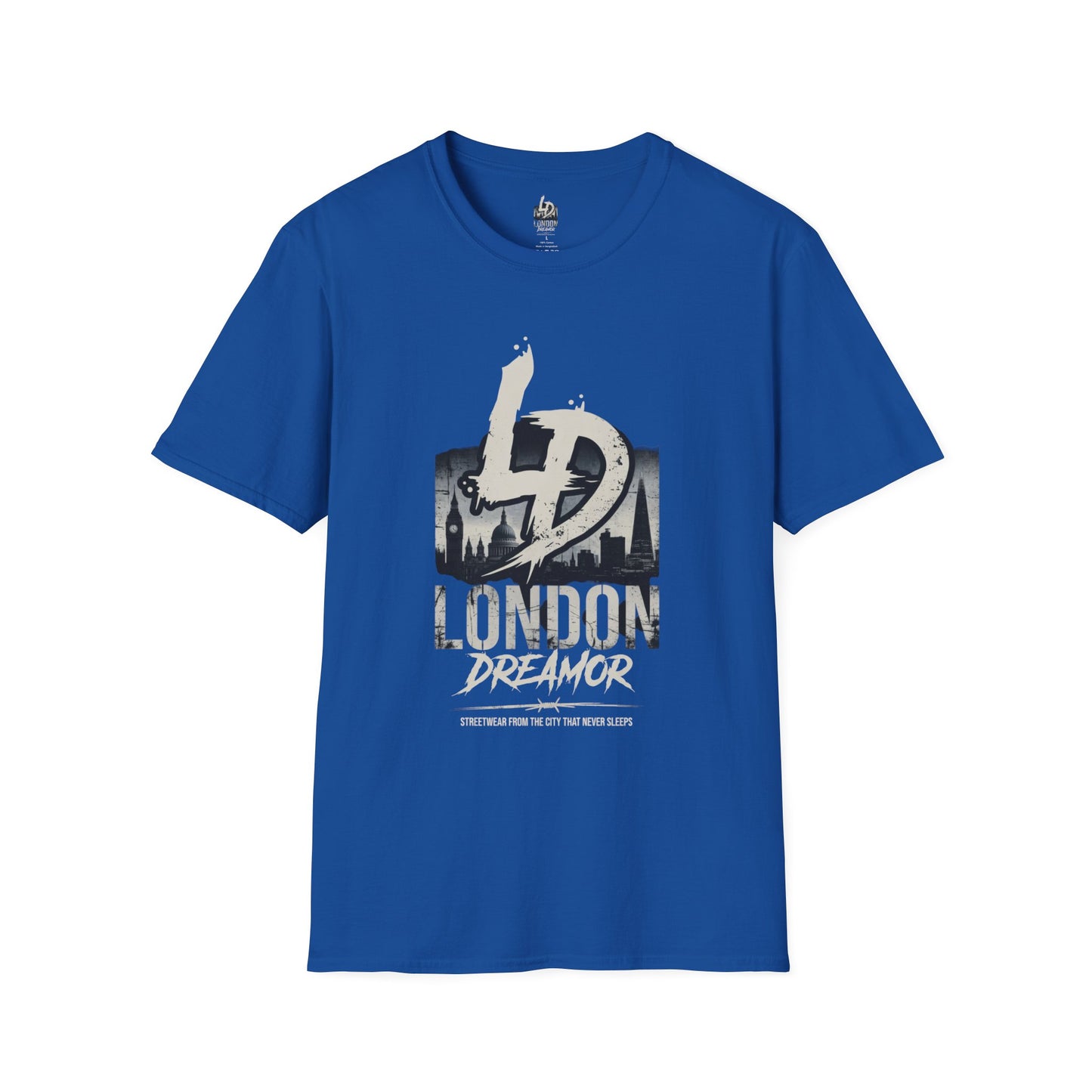 London Dreamer Graphic T-Shirt — 4D Skyline Logo