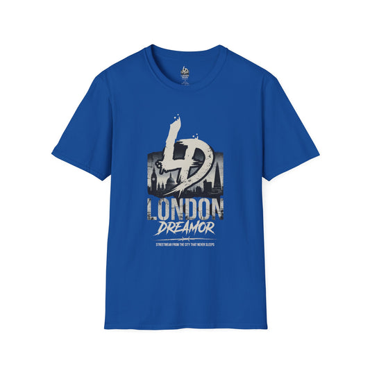 London Dreamer Graphic T-Shirt — 4D Skyline Logo