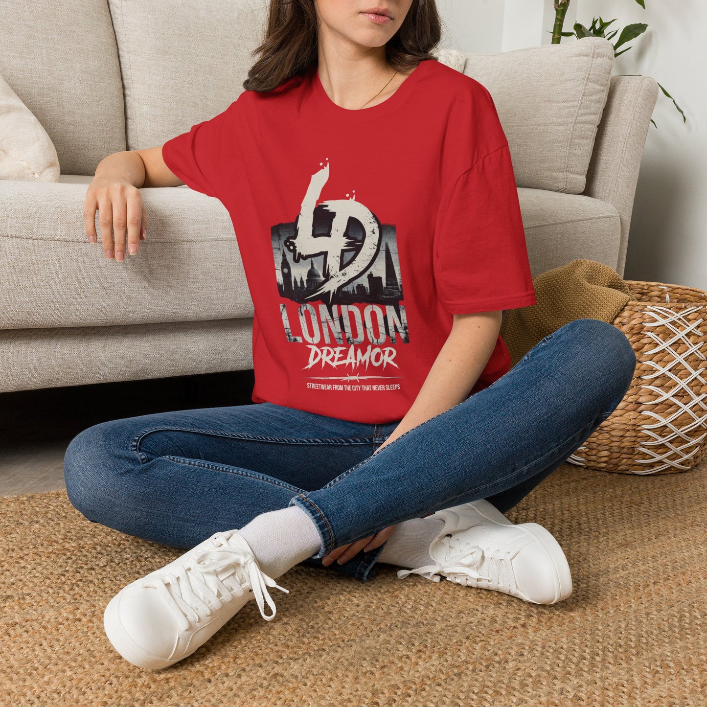 London Dreamer Graphic T-Shirt — 4D Skyline Logo