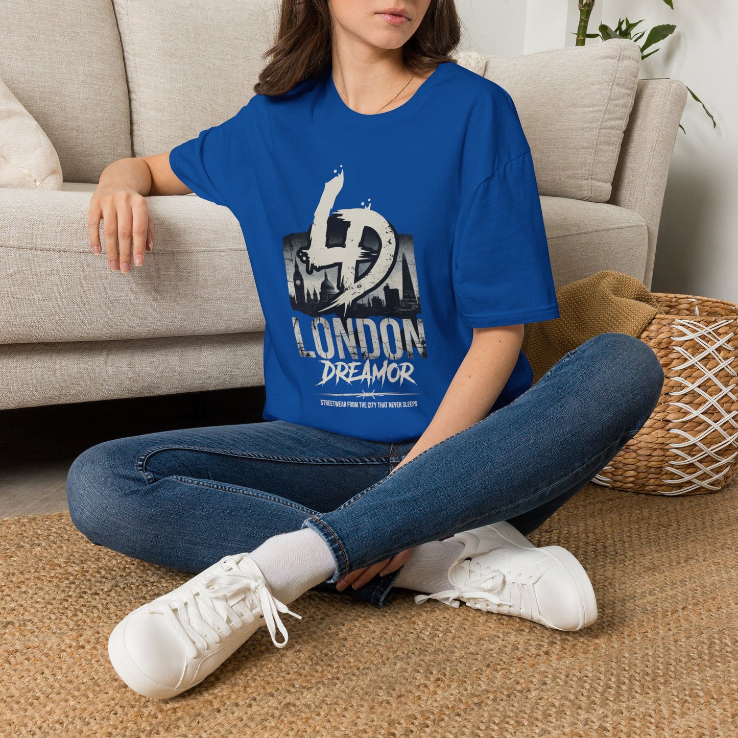 London Dreamer Graphic T-Shirt — 4D Skyline Logo
