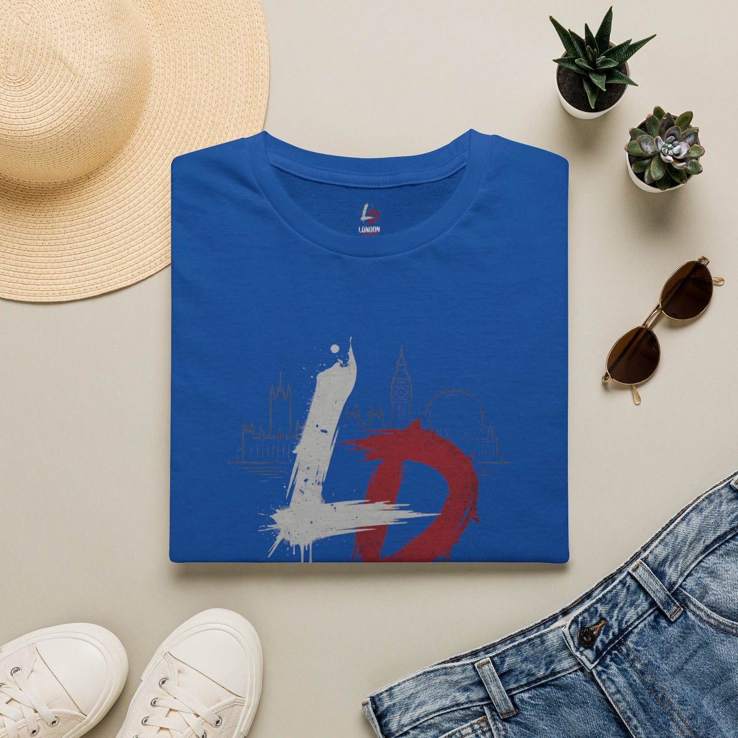 London Dreamer T‑Shirt — L/D Logo Graphic Tee