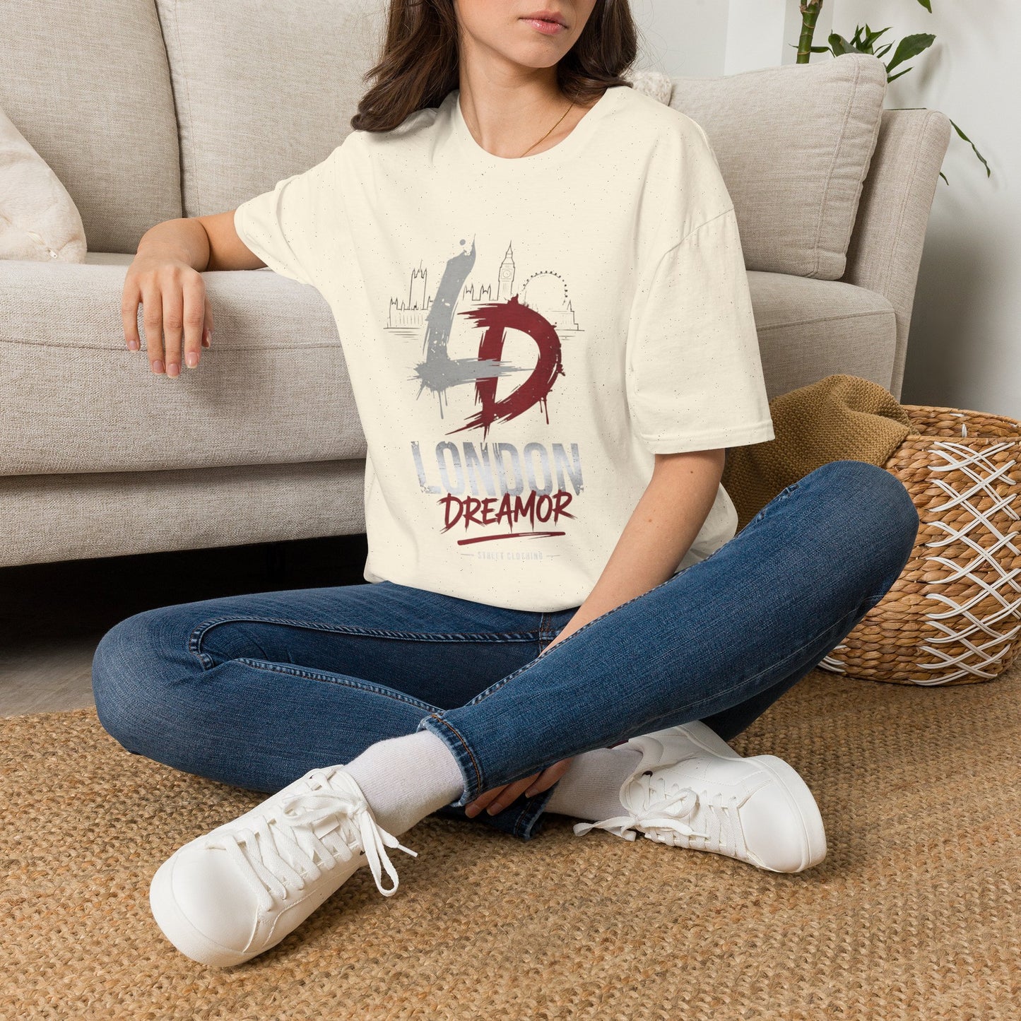 London Dreamer T‑Shirt — L/D Logo Graphic Tee