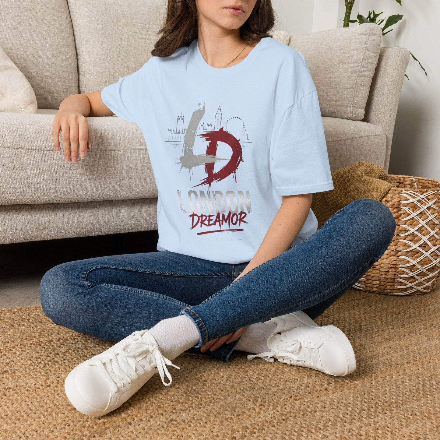 London Dreamer T‑Shirt — L/D Logo Graphic Tee
