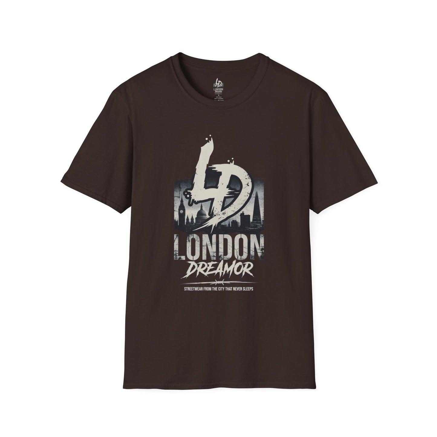 London Dreamer Graphic T-Shirt — 4D Skyline Logo