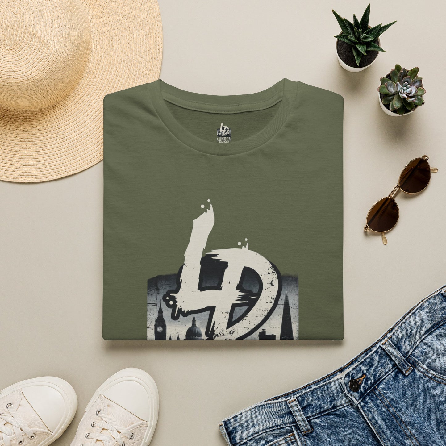 London Dreamer Graphic T-Shirt — 4D Skyline Logo