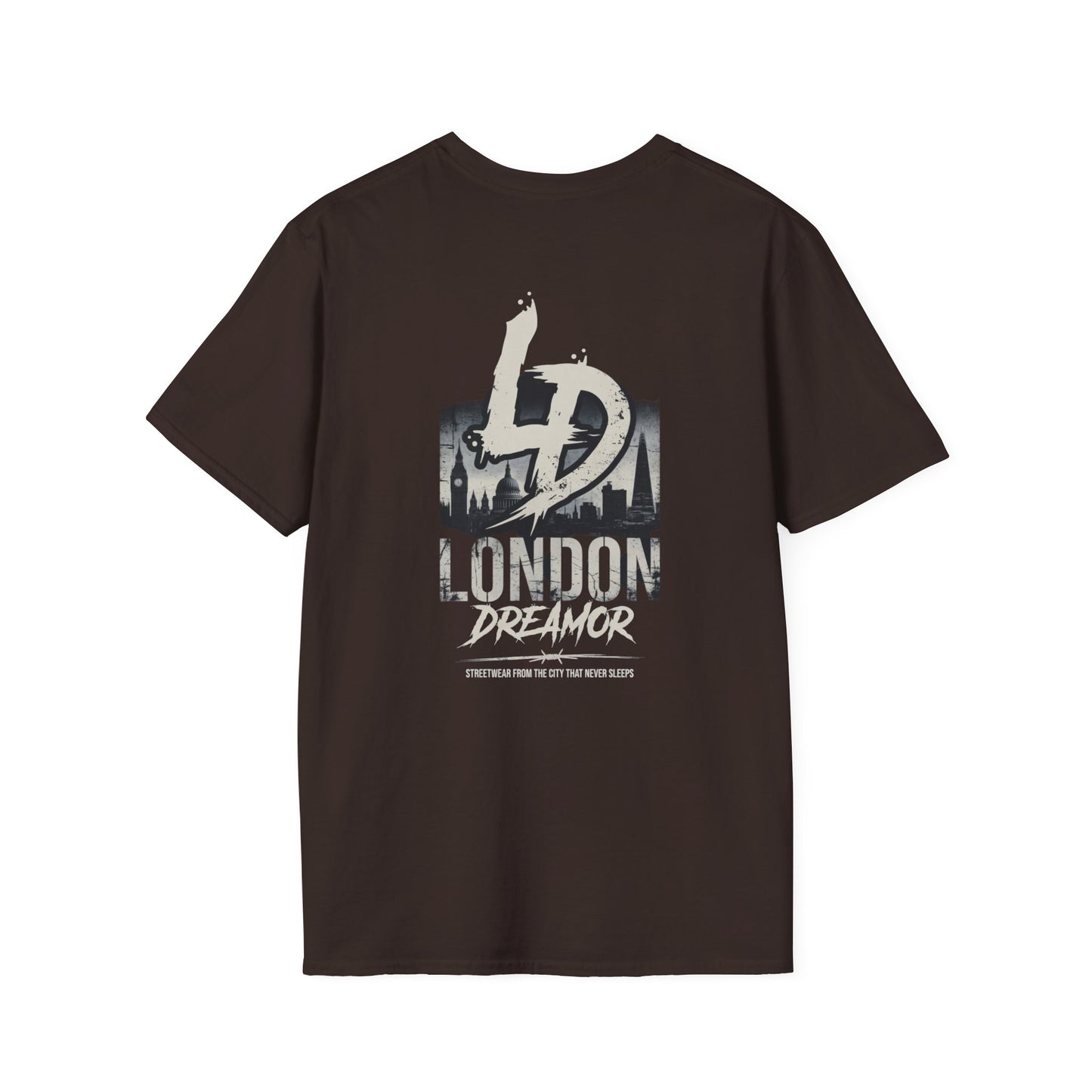 London Dreamer Graphic T-Shirt — 4D Skyline Logo