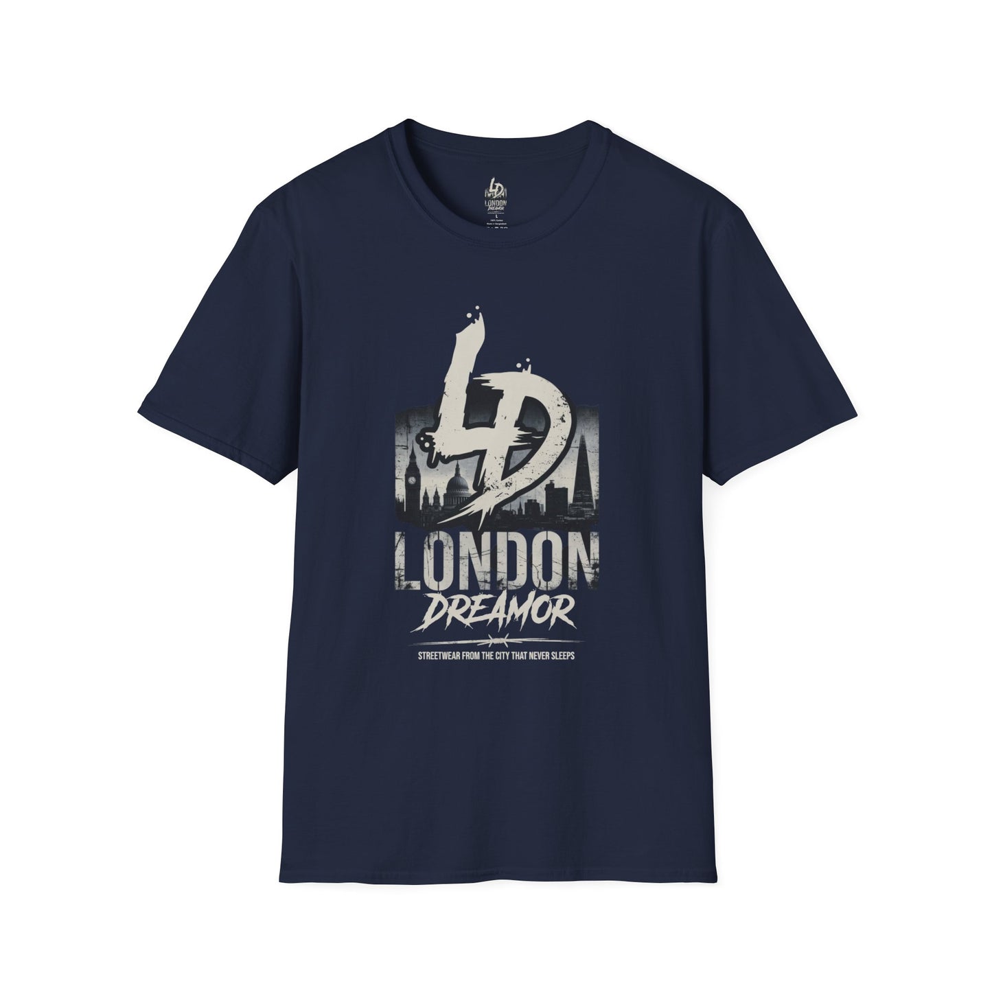 London Dreamer Graphic T-Shirt — 4D Skyline Logo