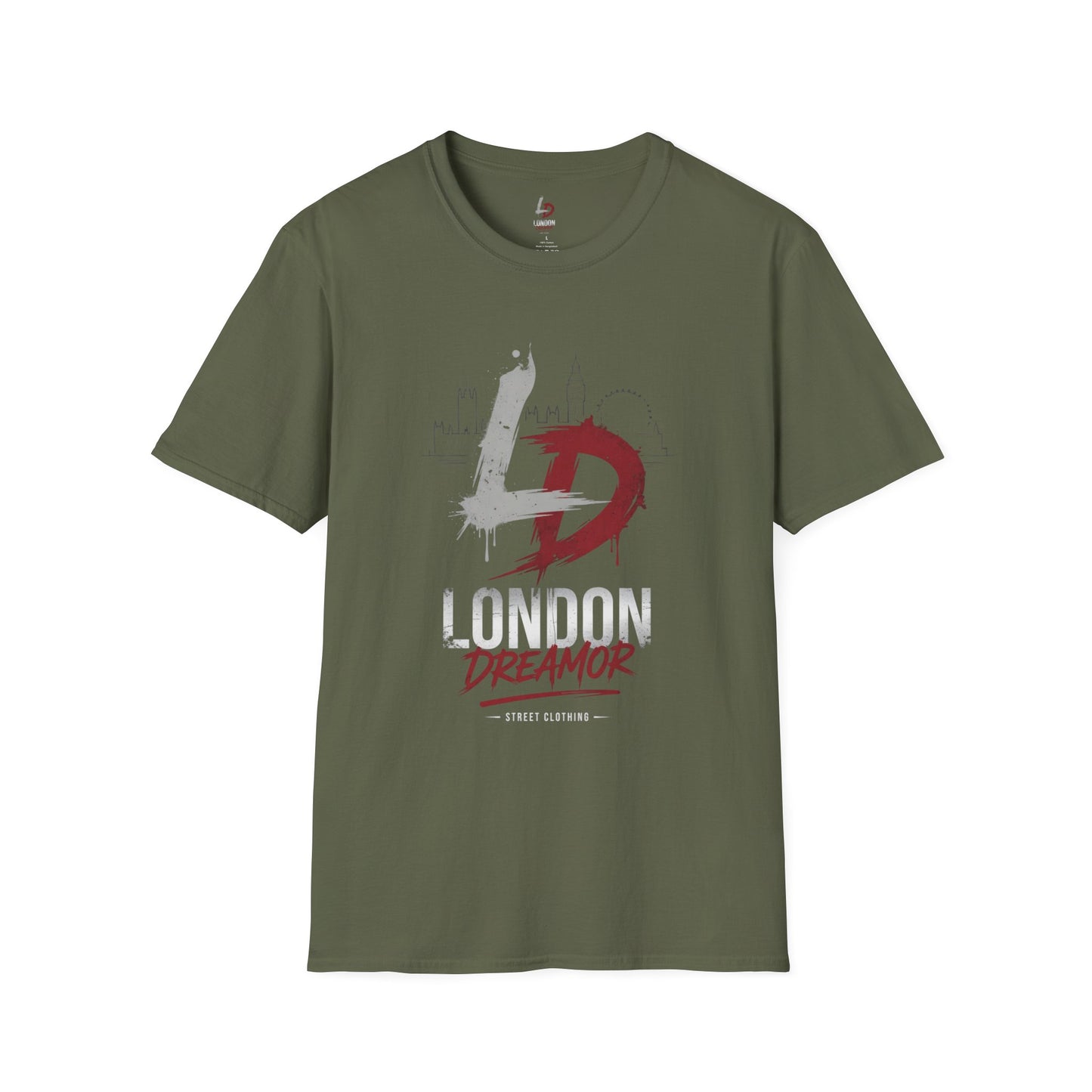 London Dreamer T‑Shirt — L/D Logo Graphic Tee