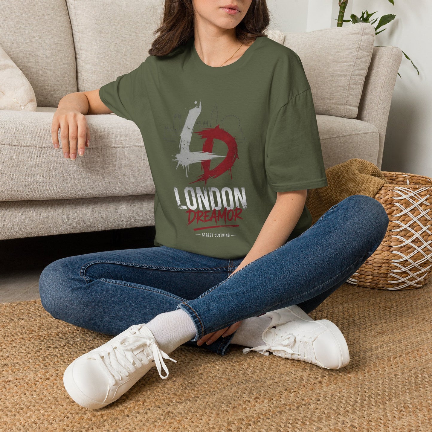 London Dreamer T‑Shirt — L/D Logo Graphic Tee