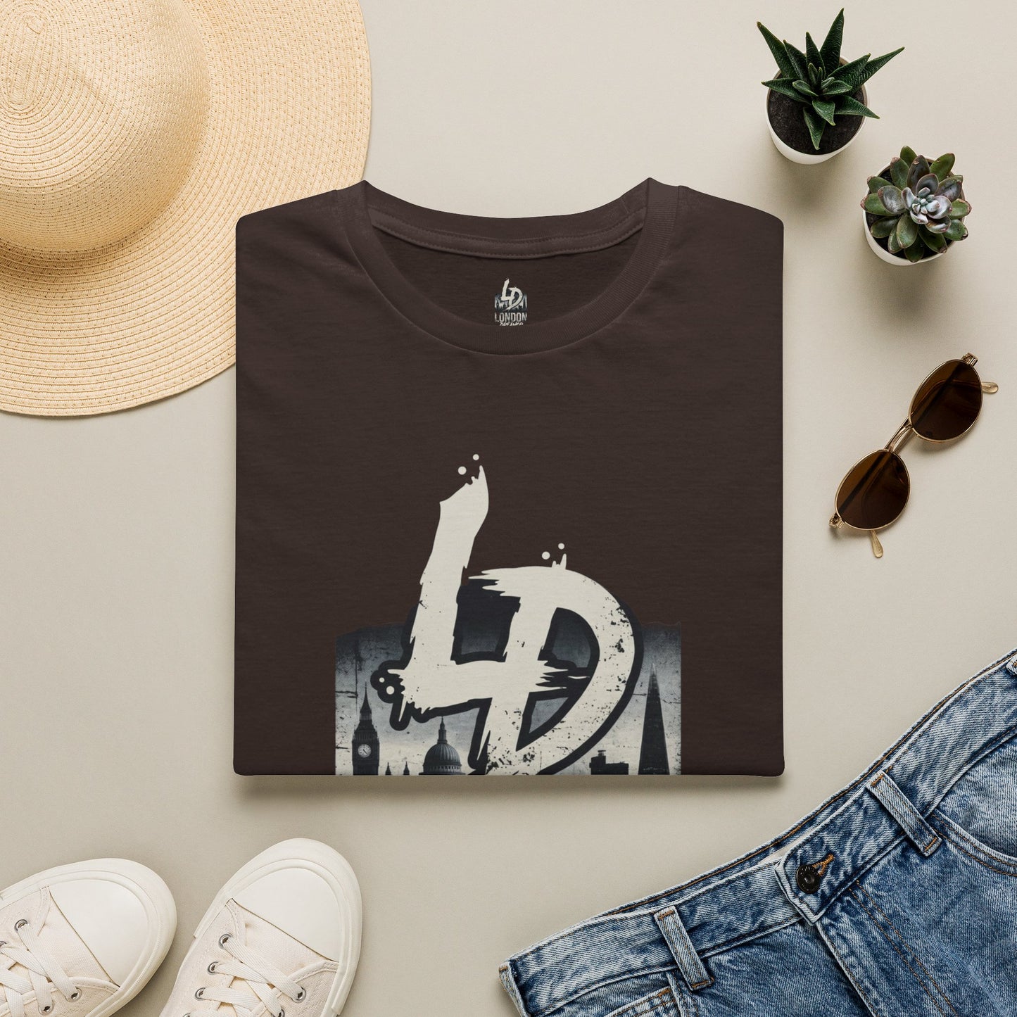 London Dreamer Graphic T-Shirt — 4D Skyline Logo