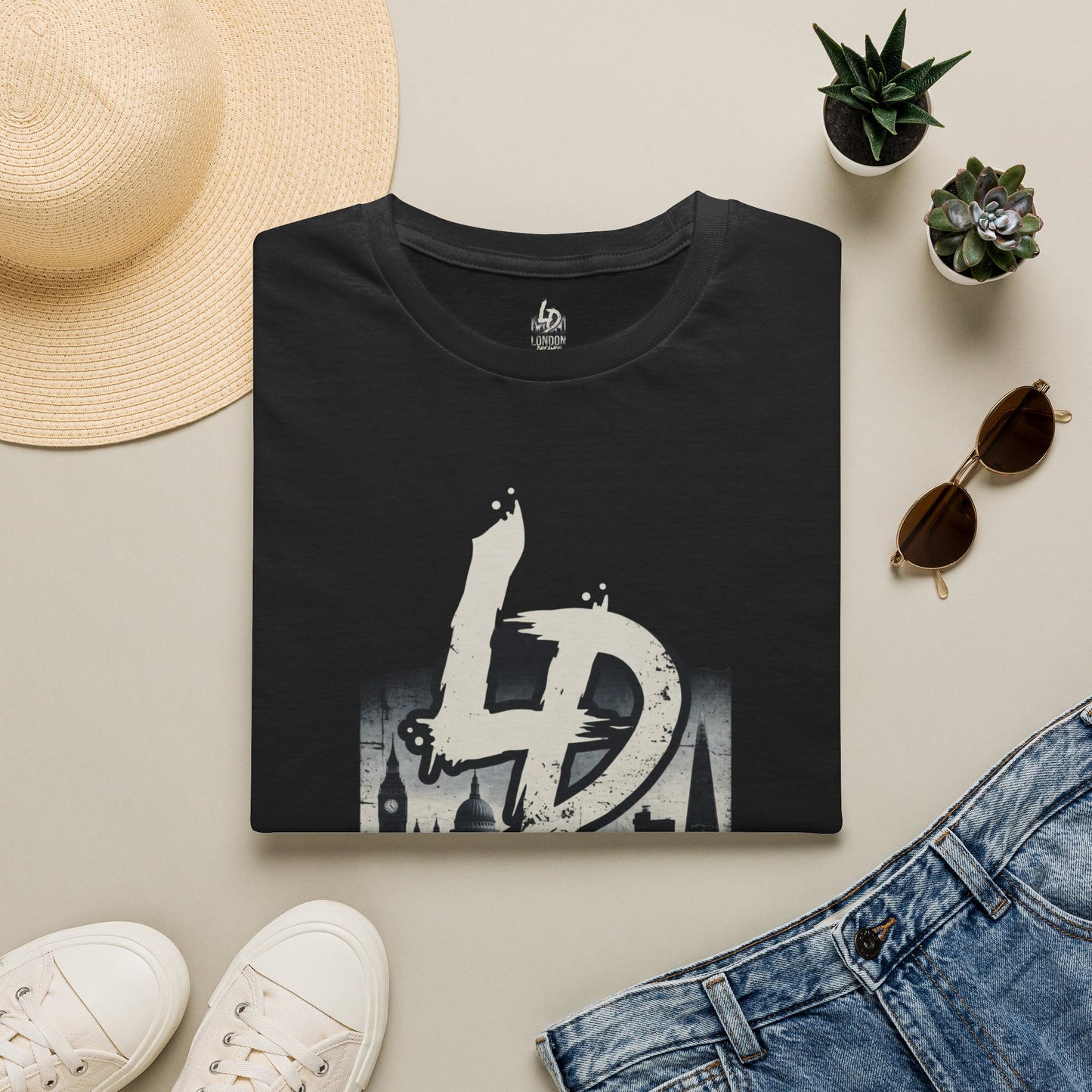 London Dreamer Graphic T-Shirt — 4D Skyline Logo